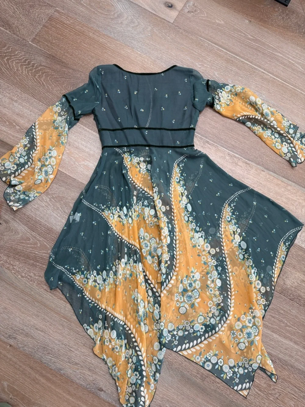 Vintage Y2K 2002 fall runway Anna Sui festival dress - Picture 12 of 12
